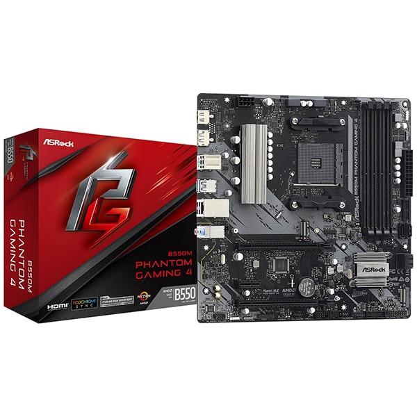 Carte Mère ASRock B550M Phantom Gaming 4