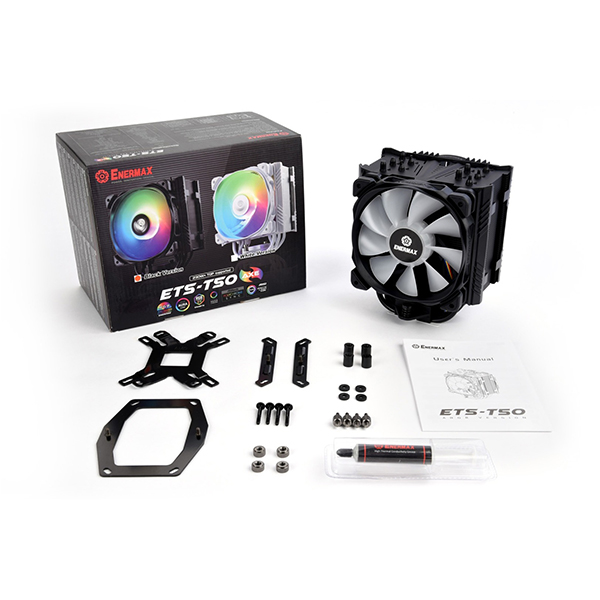 Aircooler Enermax ETS-T50 AXE ARGB Noir Maroc
