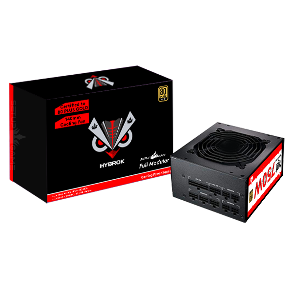 Alimentation HYBROK 750W 80PLUS GOLD Maroc