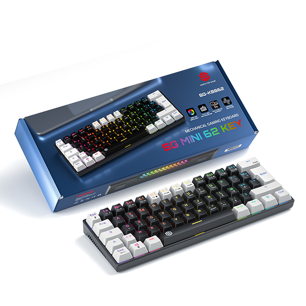 CLAVIER GAMER SG MINI 62 ARGB NOIR MAROC